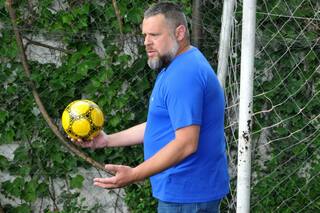 Superación. La historia de Diego Cerega, el primer director técnico no vidente