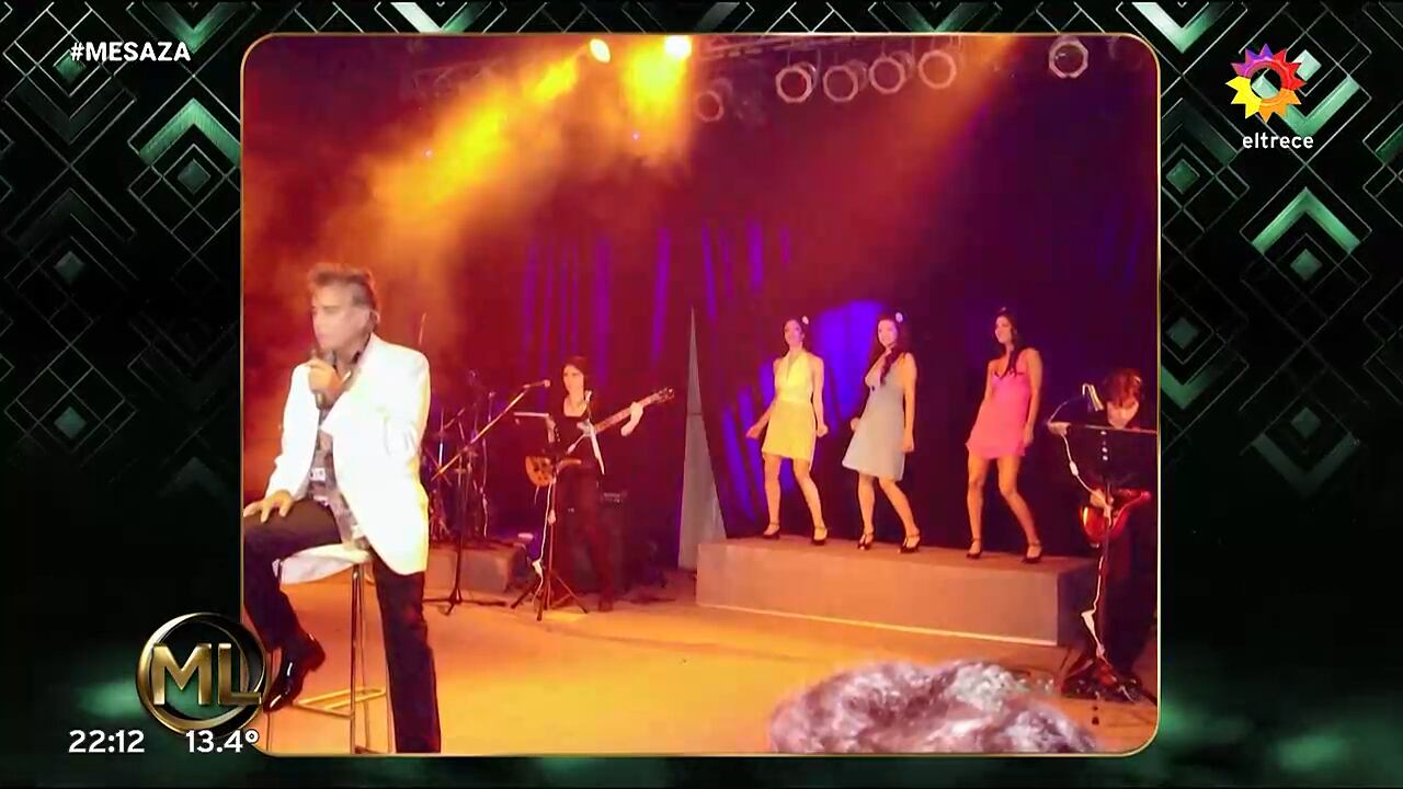 Silvina Escudero fue corista y bailarina del Puma durante una gira por Argentina