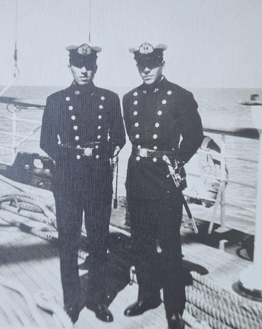 Ricardo Ferrari (der) y Carlos Alberto González (izq)