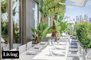 “Este departamento rodeado de terrazas es lo más parecido a una casa en altura que puedo imaginar”