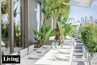 “Este departamento rodeado de terrazas es lo más parecido a una casa en altura que puedo imaginar”