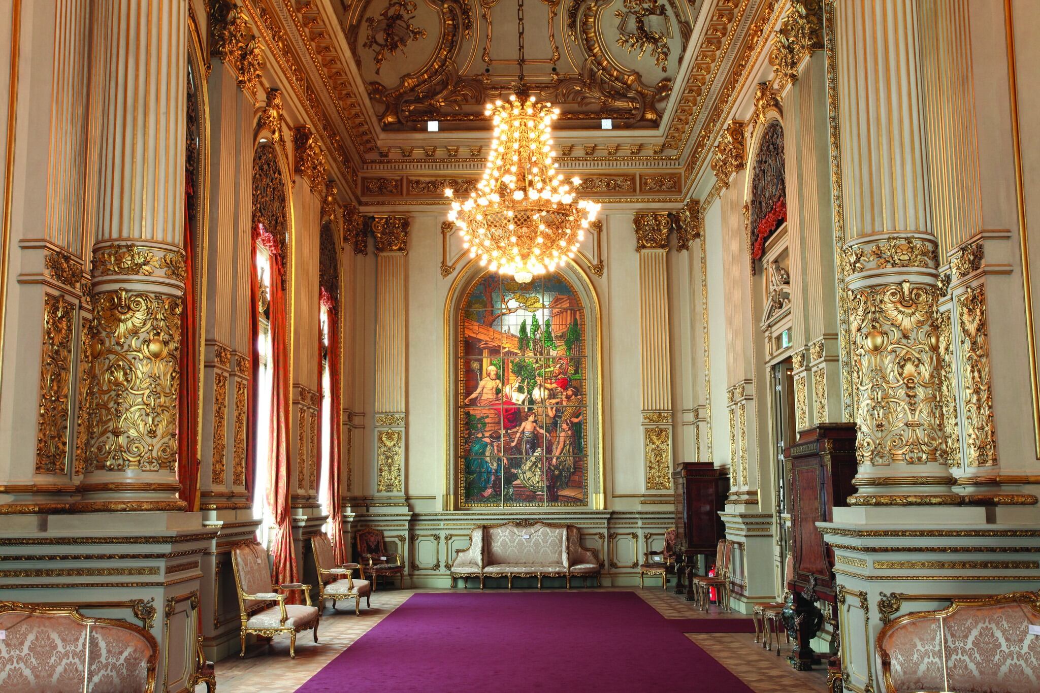 El foyer del Teatro Colón