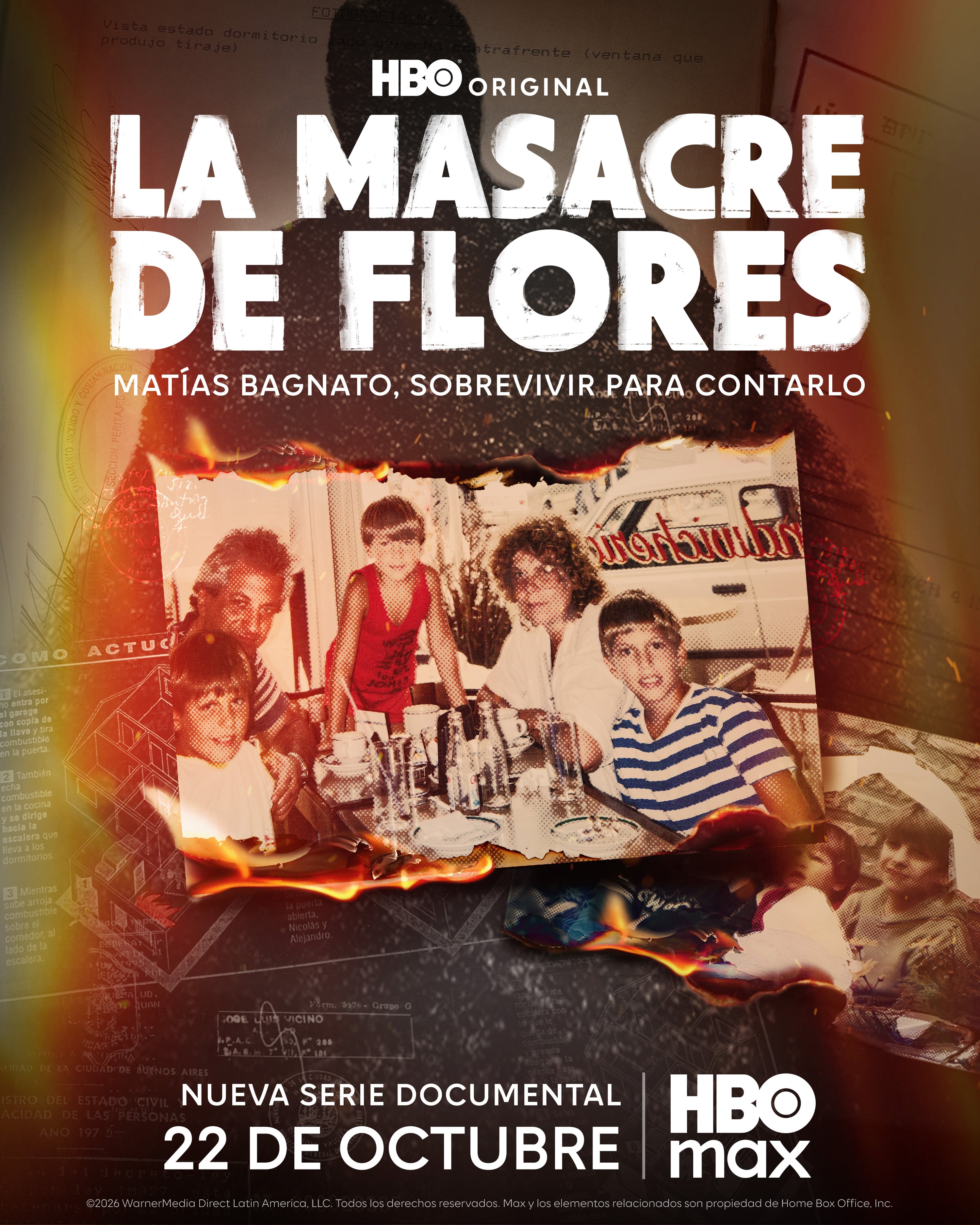 La masacre de Flores estará disponible el 22 de octubre en la plataforma HBO Max