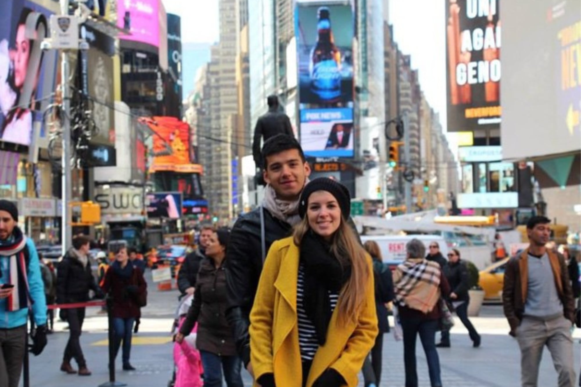 La pareja mantuvo durante más de un año una relación a distancia y organizaba encuentros en distintas partes del mundo (Foto: Instagram @rocioesposito)