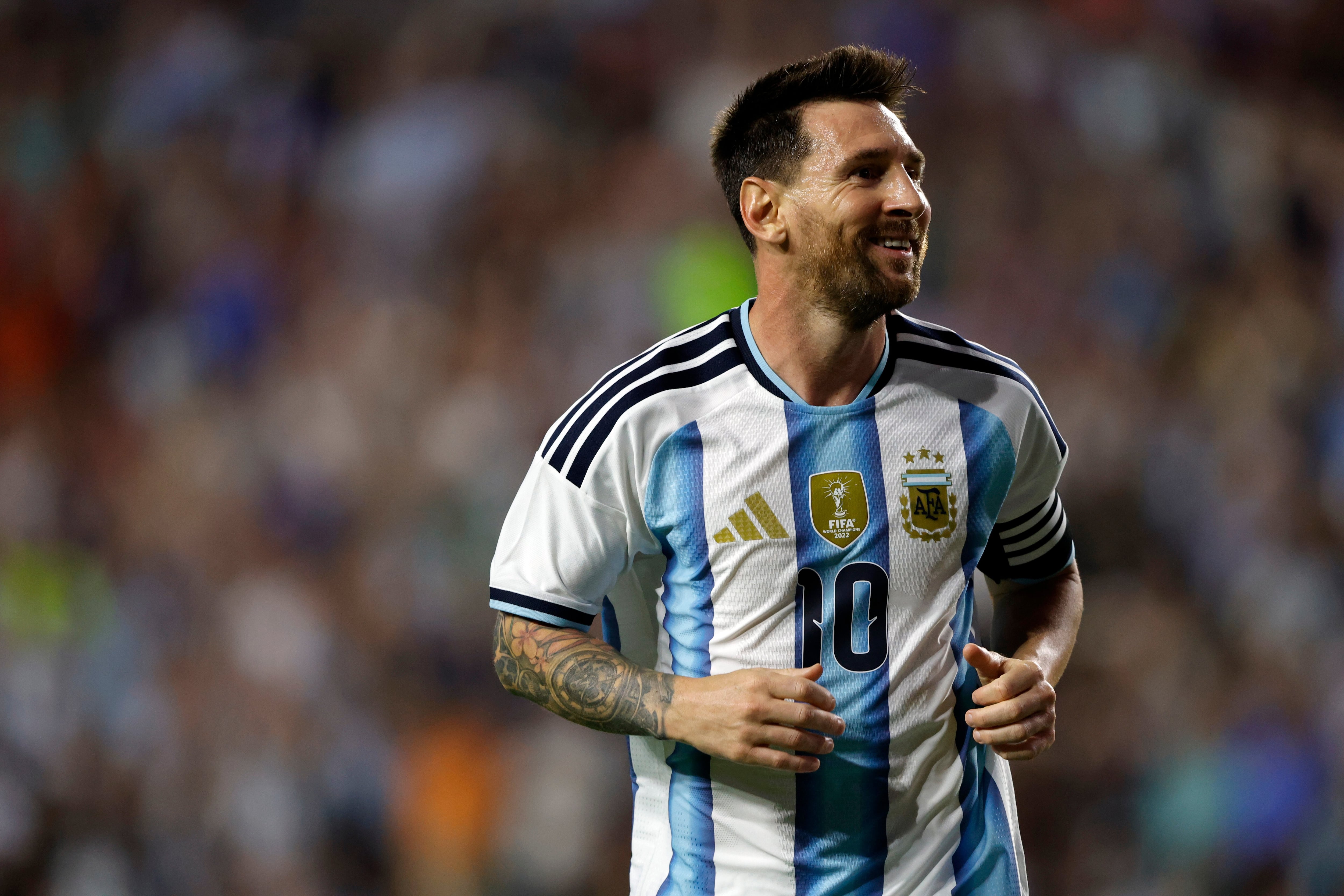 La publicación de Lionel Messi tras el comienzo del Mundial con homenaje al Indio Solari incluido