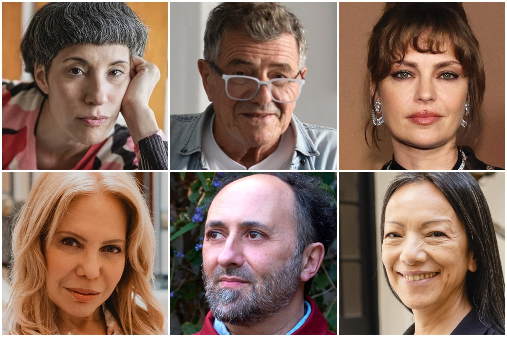 Nora Lezano, Guillermo Saccomanno, Dolores Fonzi, Cecilia Roth, Julián López y Alejandra Kamiya, en contra del