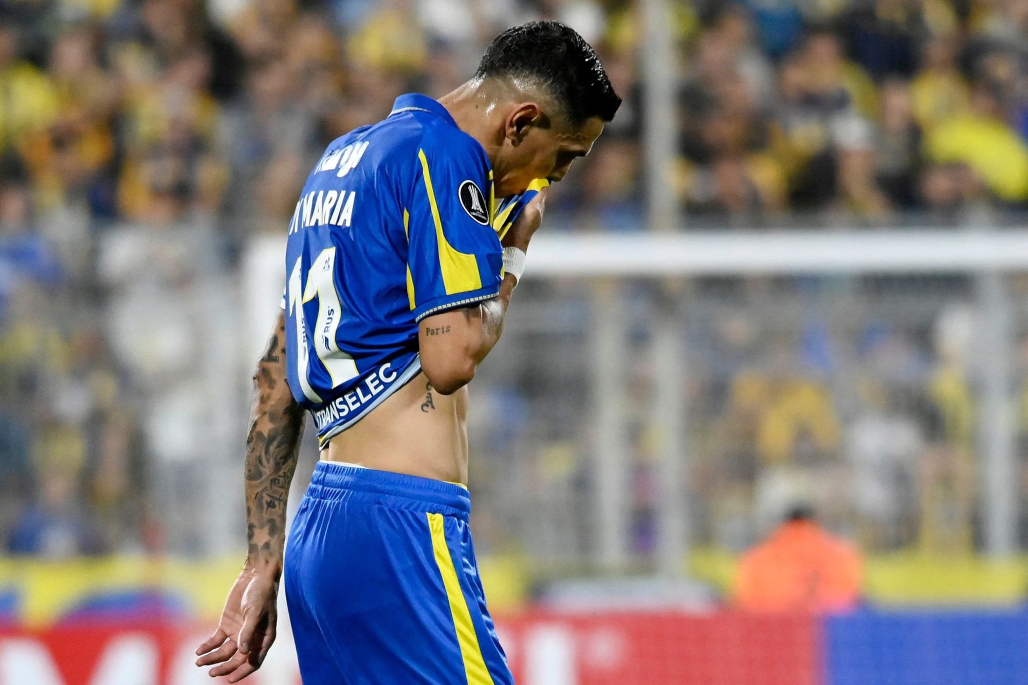 Di María publicó un raro posteo con un destinatario incógnito tras la clasificación de Rosario Central