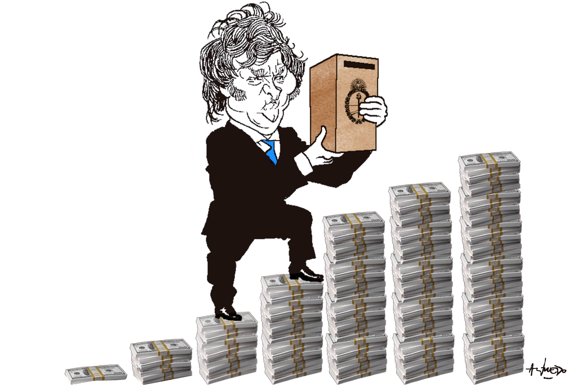 Javier Milei ante un objetivo crucial: su reelección