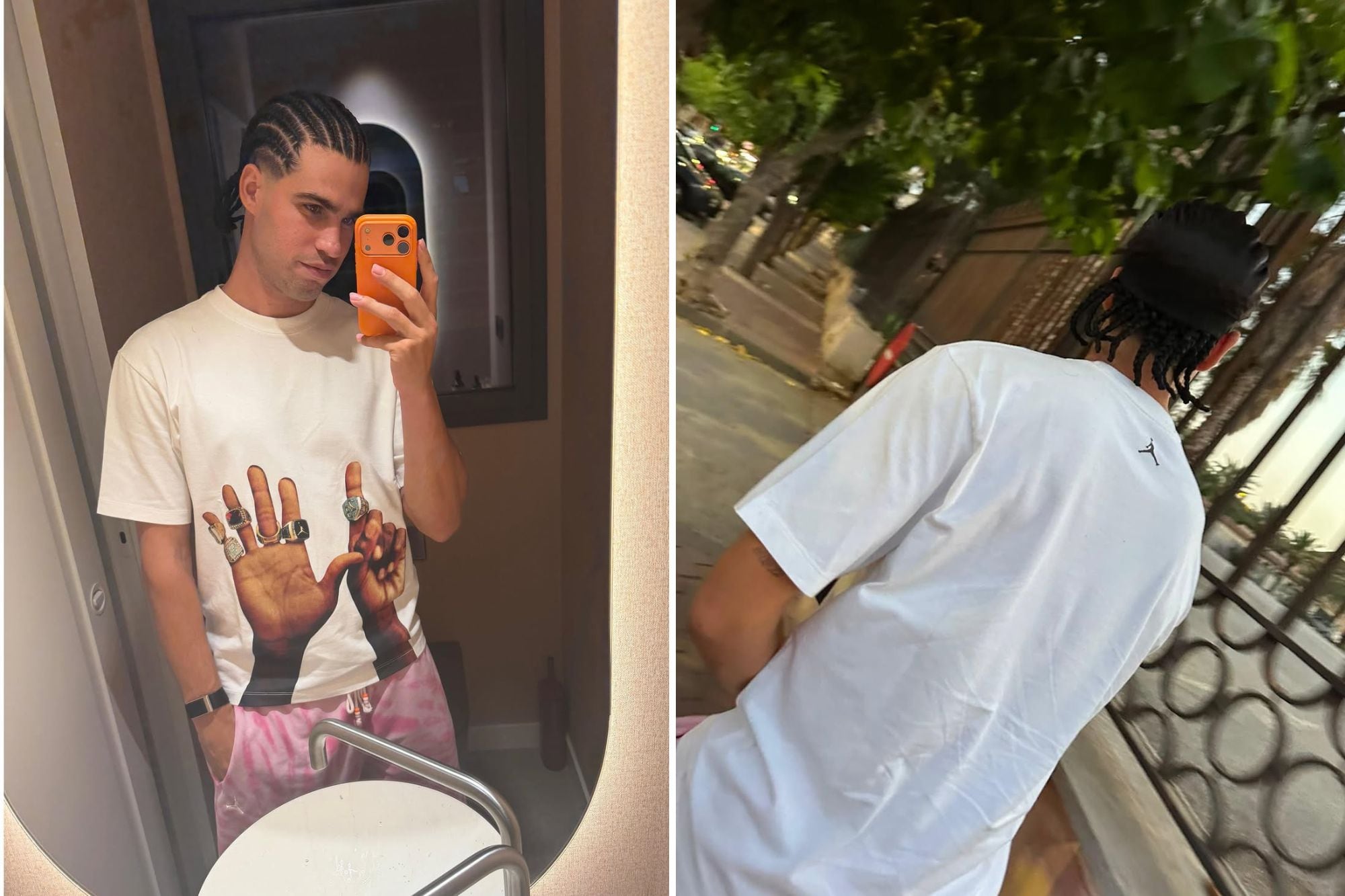 El renovado look de Alcaraz llamó mucho la atención de sus fans