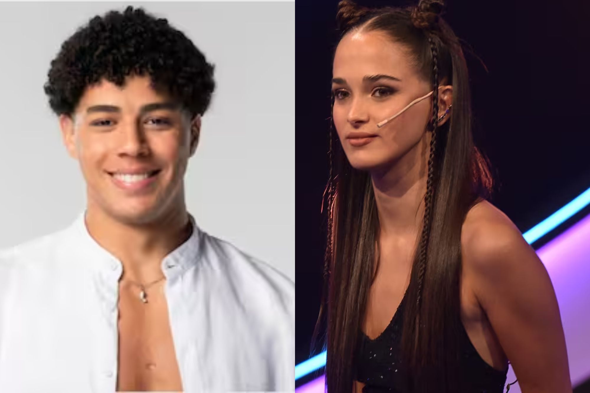 Saif y Delfina, los dos eliminados de la noche