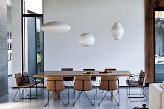 Lámparas colgantes. Mirá estas opciones para iluminar la mesa del comedor