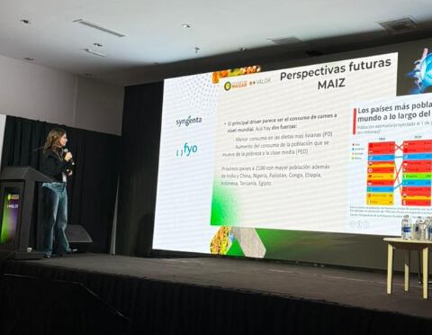 El principal motor del comercio mundial de maíz seguirá siendo la demanda de carnes. “A medida que los países se desarrollan, incorporan el consumo de carne en sus dietas. Esa fuerza es más potente que la tendencia en países desarrollados a dietas más livianas”, sostuvo Rebizo