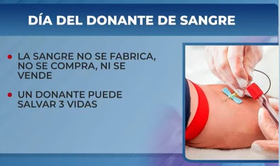 Según las estadísticas, un donante puede salvar hasta tres vidas