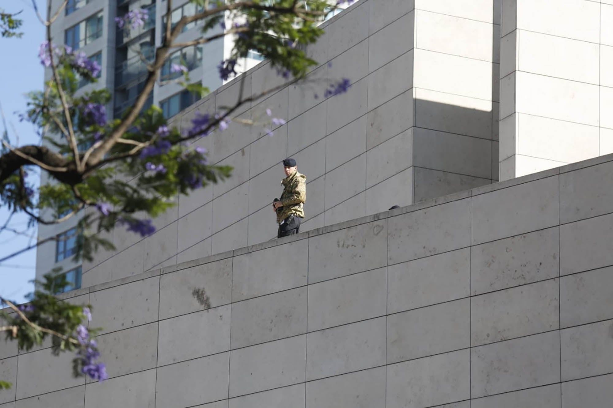 Seguridad en el Malba por el evento del G20