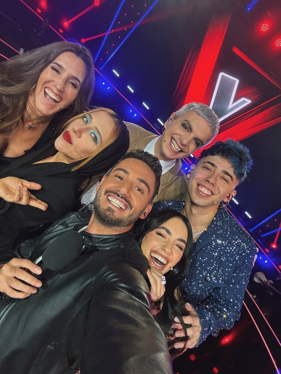 La banda sumó una nueva etapa televisiva como coach de La Voz Argentina 2025 (Foto: Instagram @mirandaenvivo)