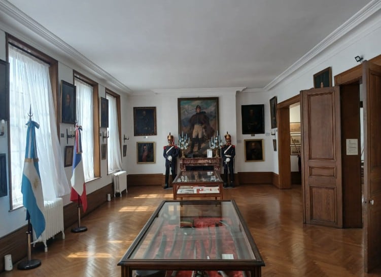 En este sector funcionaban el comedor principal, el salón de recepción y la sala de fumar