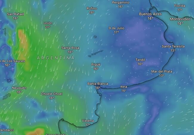 Hay alerta amarilla por vientos y nevadas para este martes 26 de mayo: las provincias afectadas