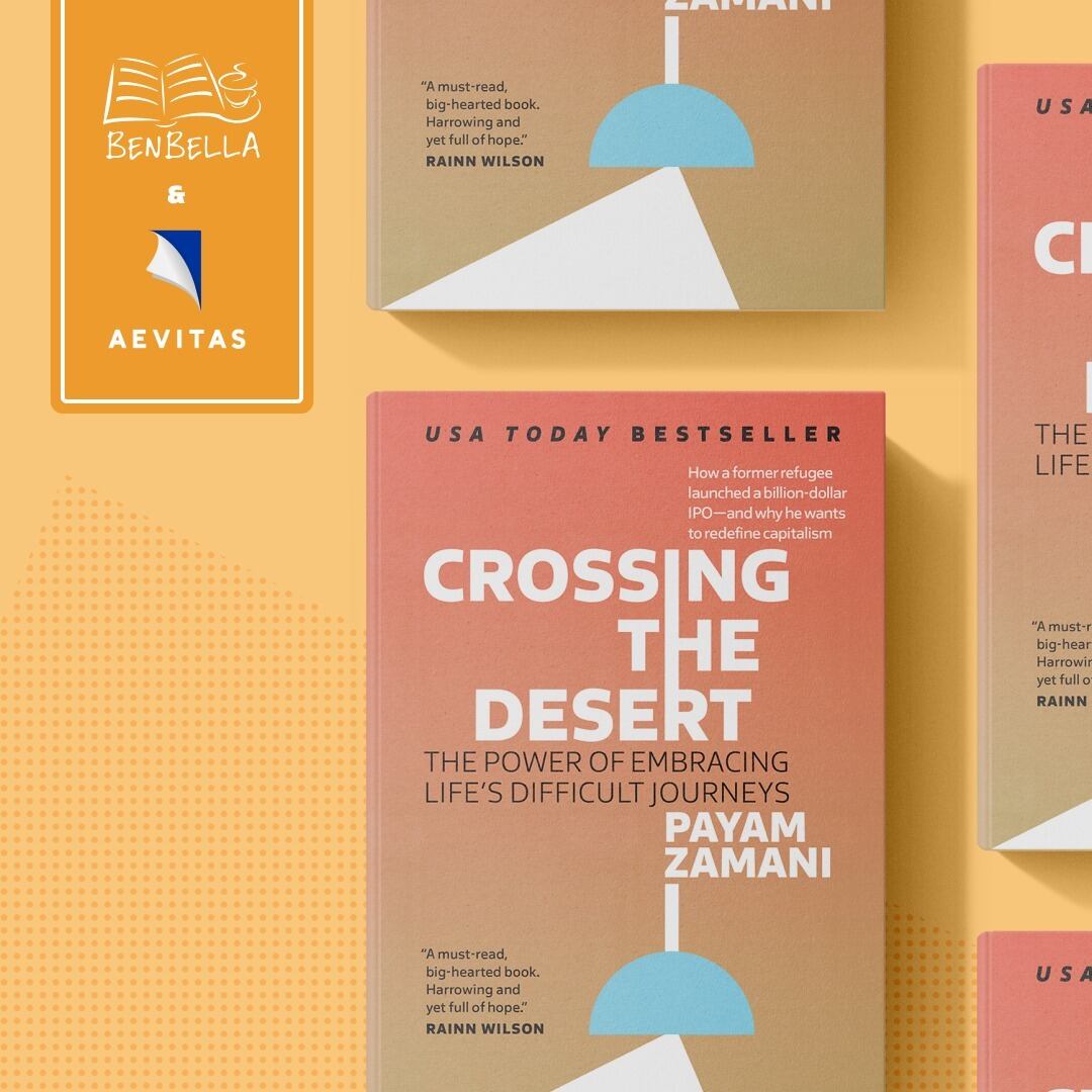 El empresario también es escritor del Best Seller en Estados Unidos “Crossung the desert” donde relata su historia de vida