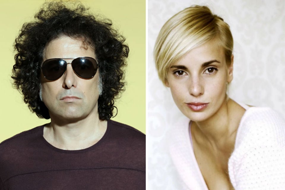 Andrés Calamaro y y Julieta Cardinali