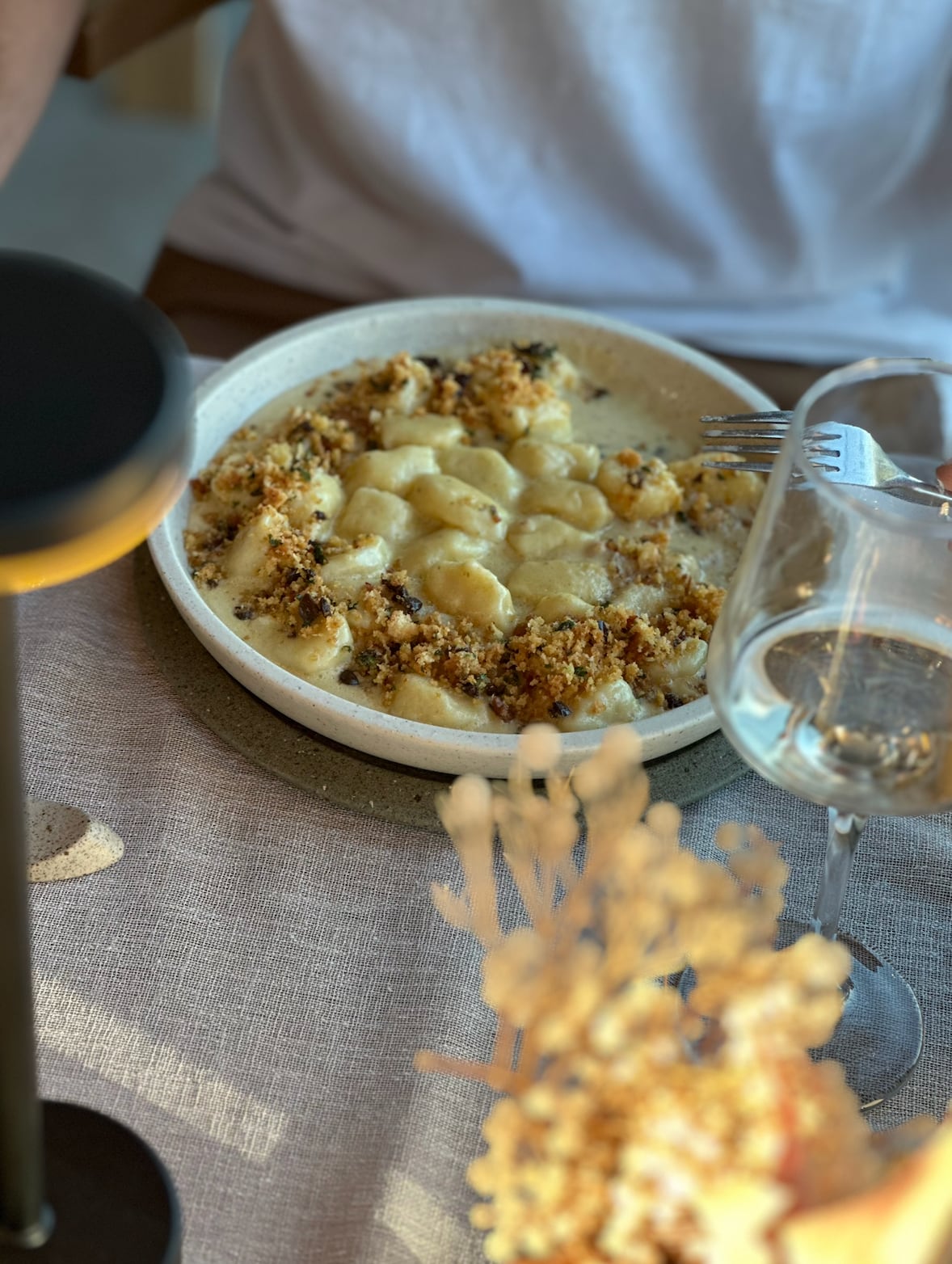 Los gnocchi pangritata son una de las estrellas de la carta