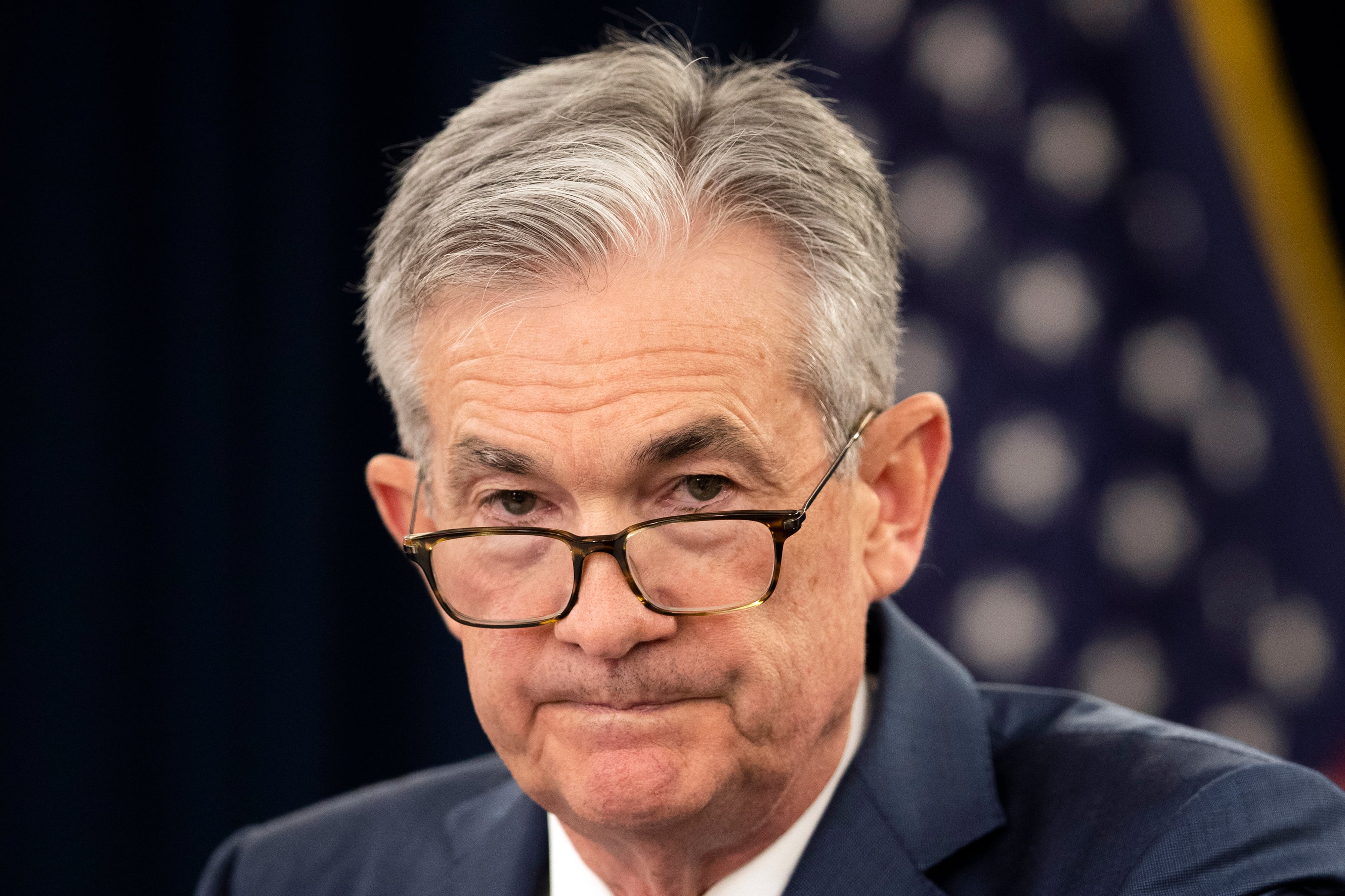 El presidente de la Reserva Federal de Estados Unidos Jerome Powell en Washington el 31 de julio del 2019. (AP foto/Manuel Balce Ceneta)