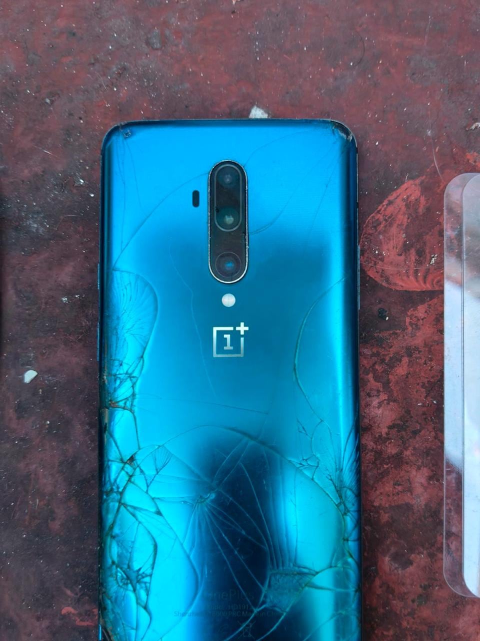 El teléfono secuestrado en el operativo