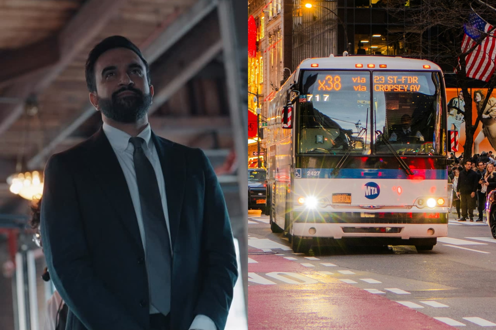 Autobuses más rápidos en Brooklyn: Mamdani reforma un boulevard para el transporte público