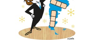 Milei pelea contra su sombra