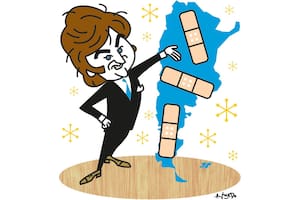 Milei pelea contra su sombra