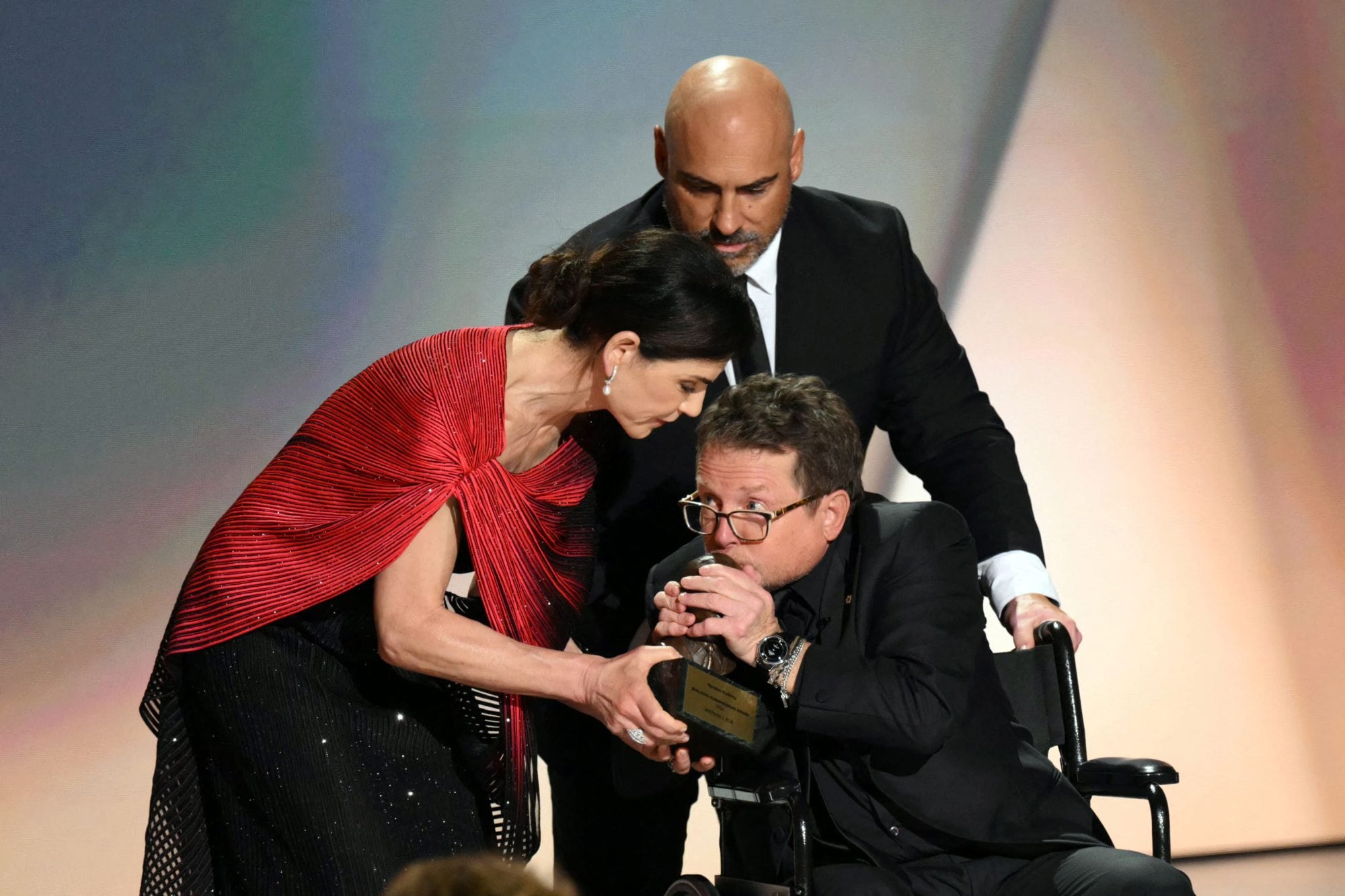 Michael J. Fox recibió el premio humanitario Bob Hope