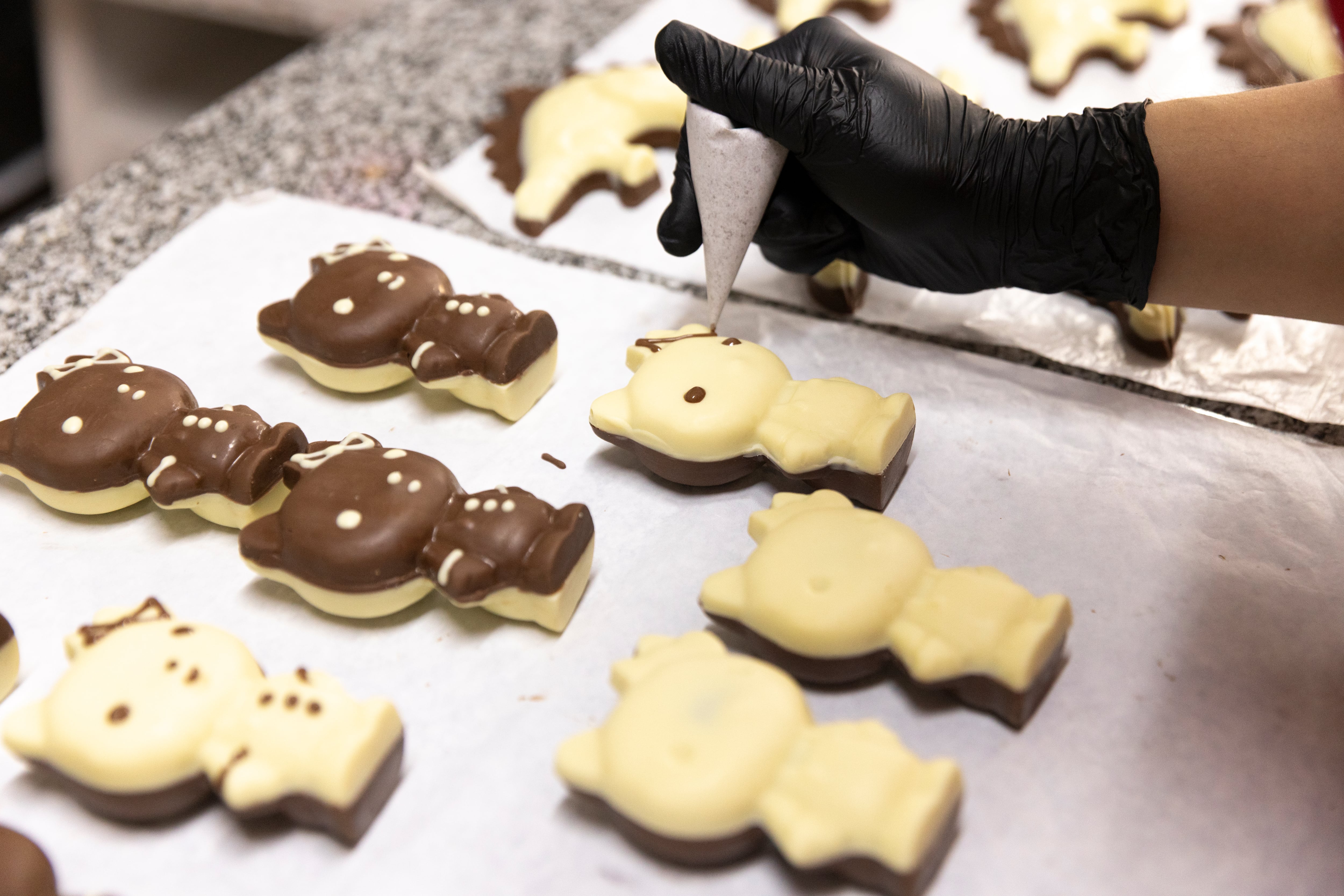 Los chocolates son artesanales y usan materia prima de primera calidad.