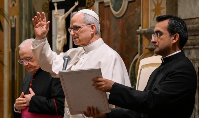 León XIV llamó a dar la palabra y a escuchar a los pobres “tesoro de la Iglesia y de la humanidad”