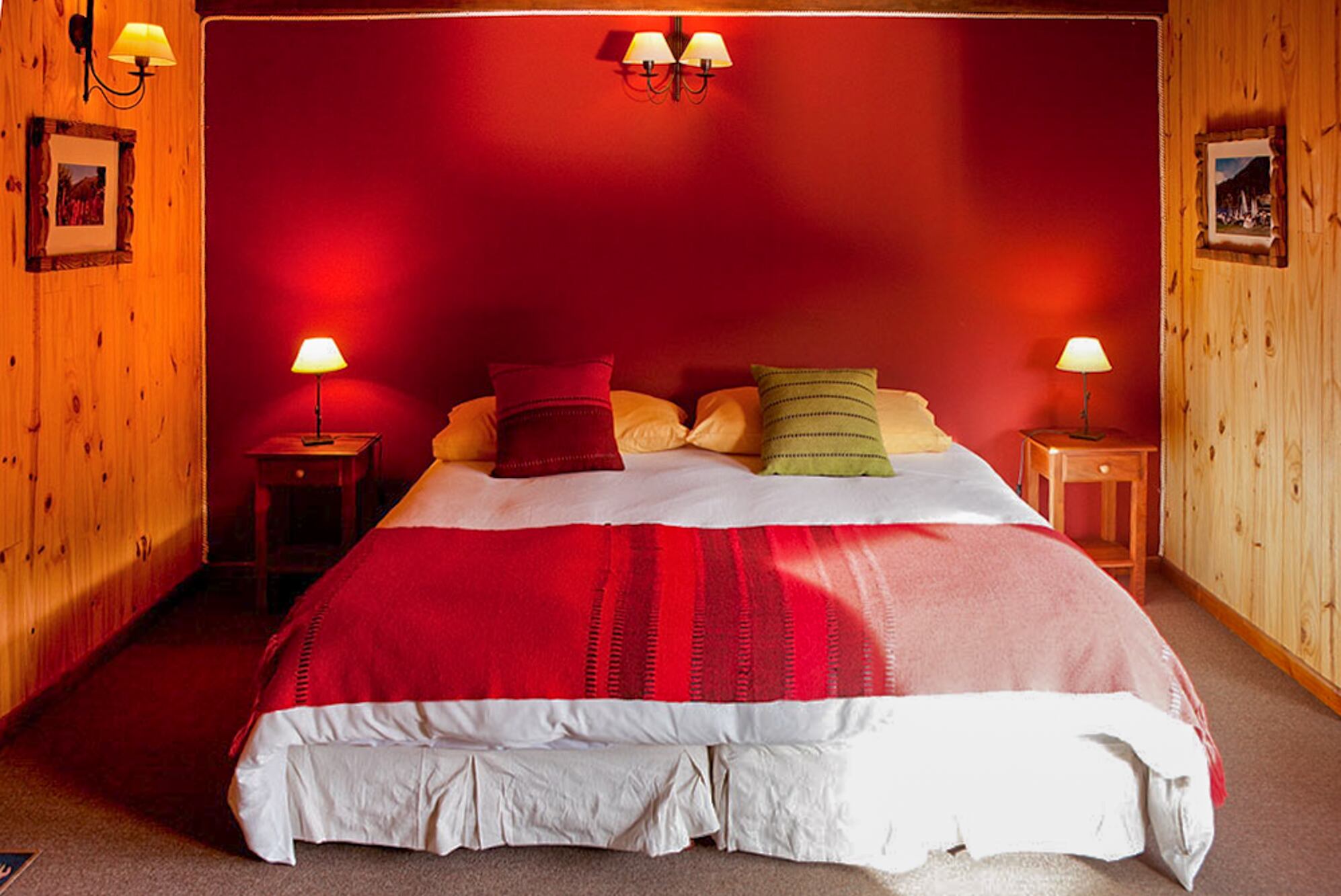 Habitación doble del Río Mel Lodge en Meliquina