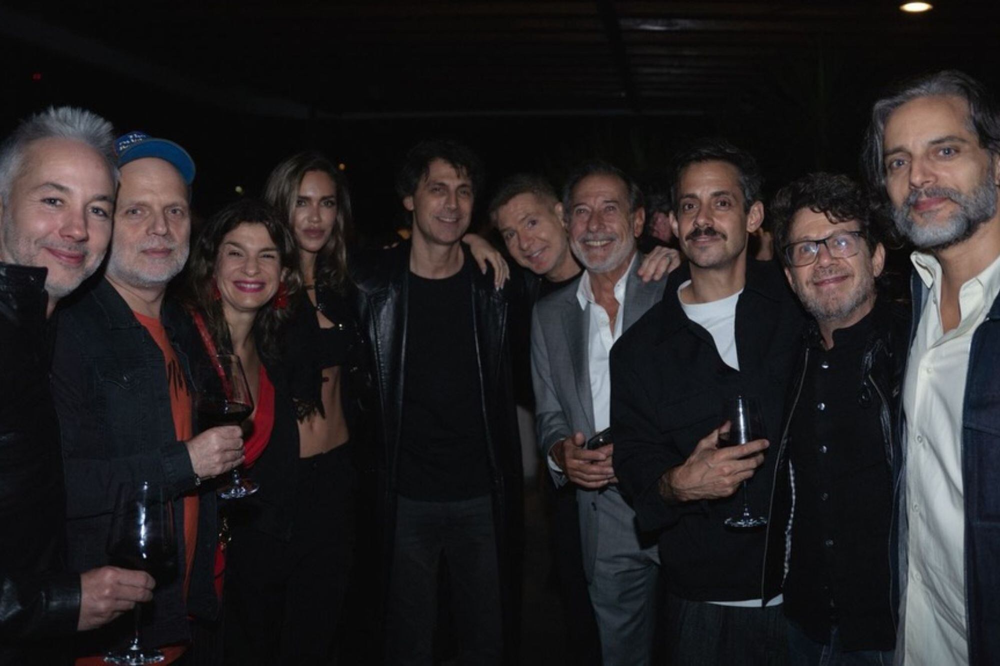 Benjamín Vicuña se mostró con protagonistas del mundo del entretenimiento