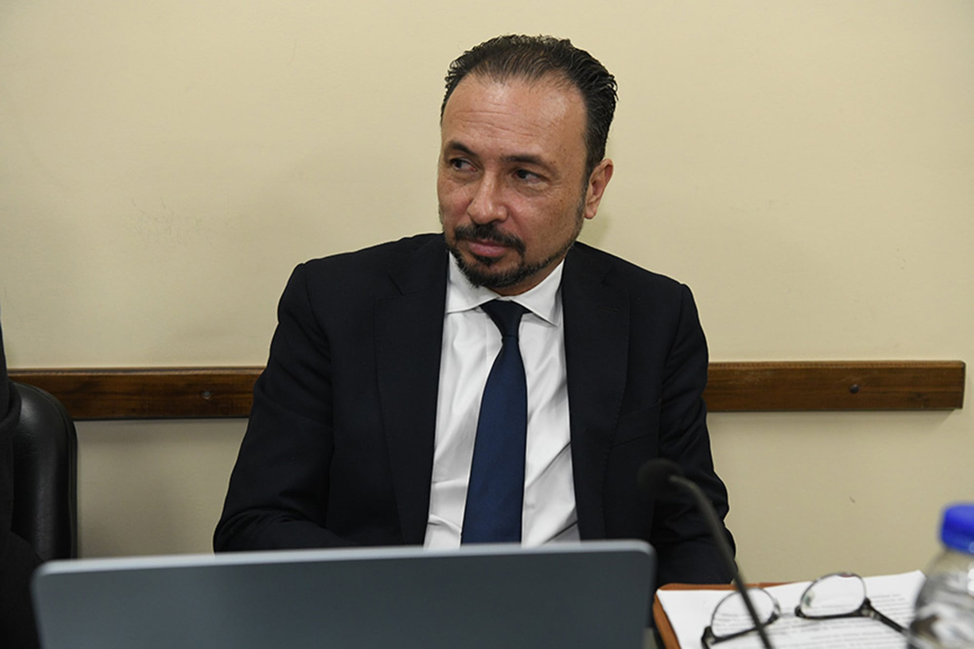 El fiscal Sandro Abraldes pidió que los peritos analizaran las declaraciones públicas del Pity Álvarez antes de emitir su dictamen
