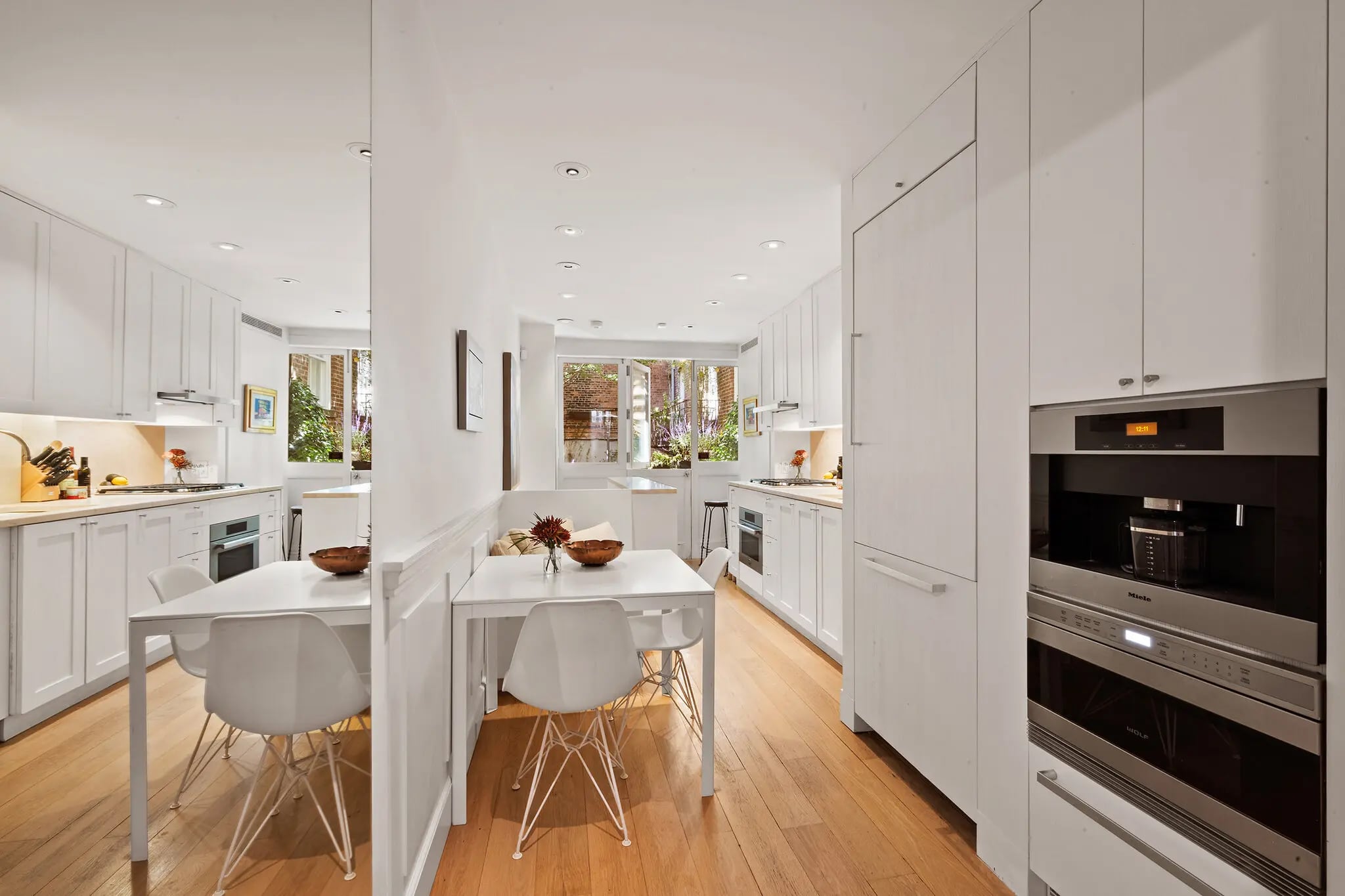 Nueva York: la casa más angosta de la ciudad se vendió por más de US$4 millones 7 El espacio de la cocina-comedor totalmente renovado