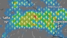 Hay alerta amarilla por tormentas, lluvias y viento para este miércoles 18 de marzo: las provincias afectadas