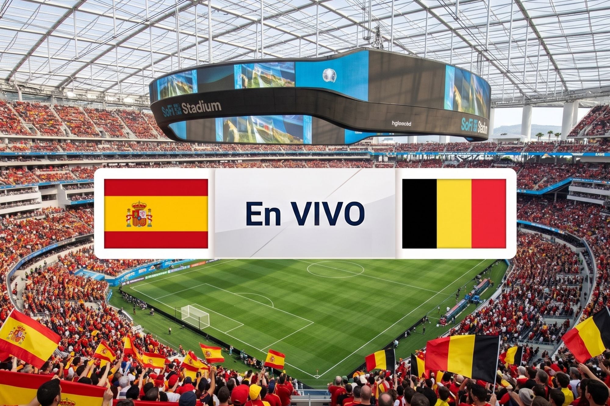 A qué hora de EE.UU. juega España vs. Bélgica hoy en LA: en vivo el partido de cuartos de final del Mundial 2026