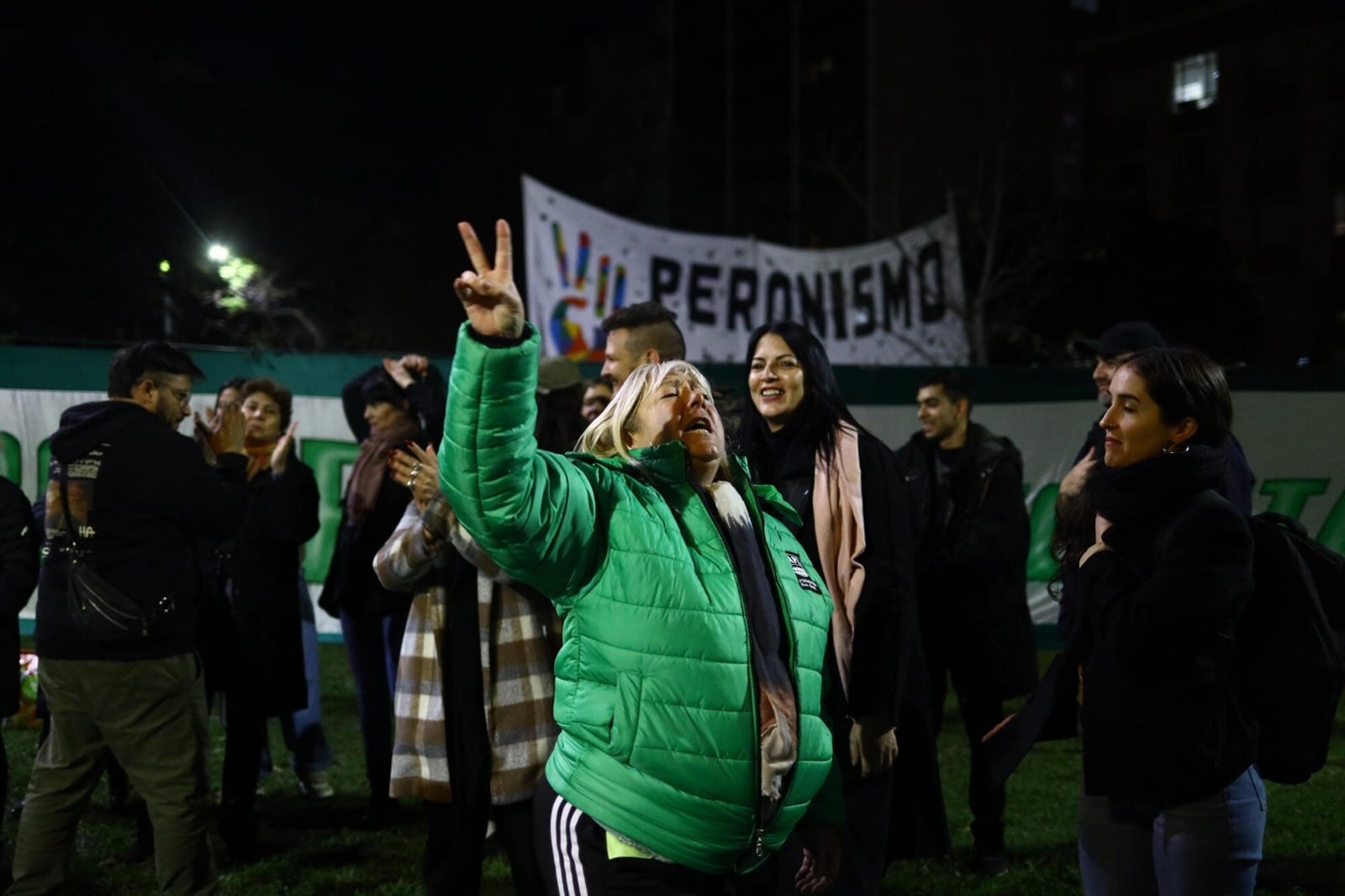 Continúa el acampe en Tribunales