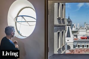 Tienen su estudio en la cúpula de un fabuloso edificio de 1914 en Microcentro, firmado por el arquitecto de la estación Retiro