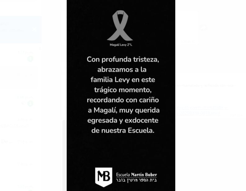 El comunicado de la Escuela Martín Buber