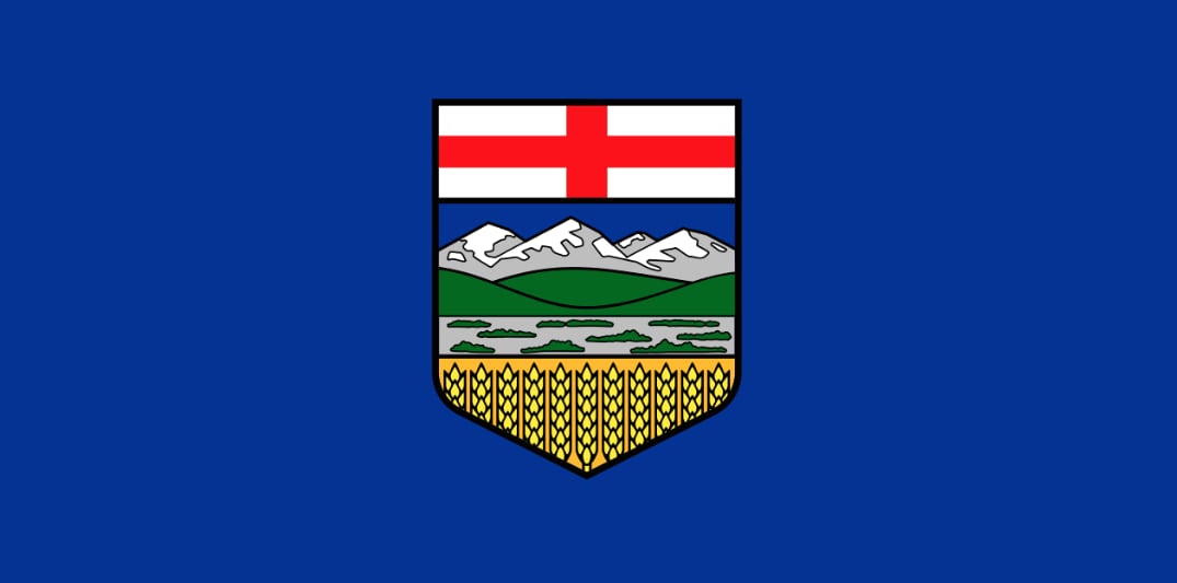 La bandera de Alberta