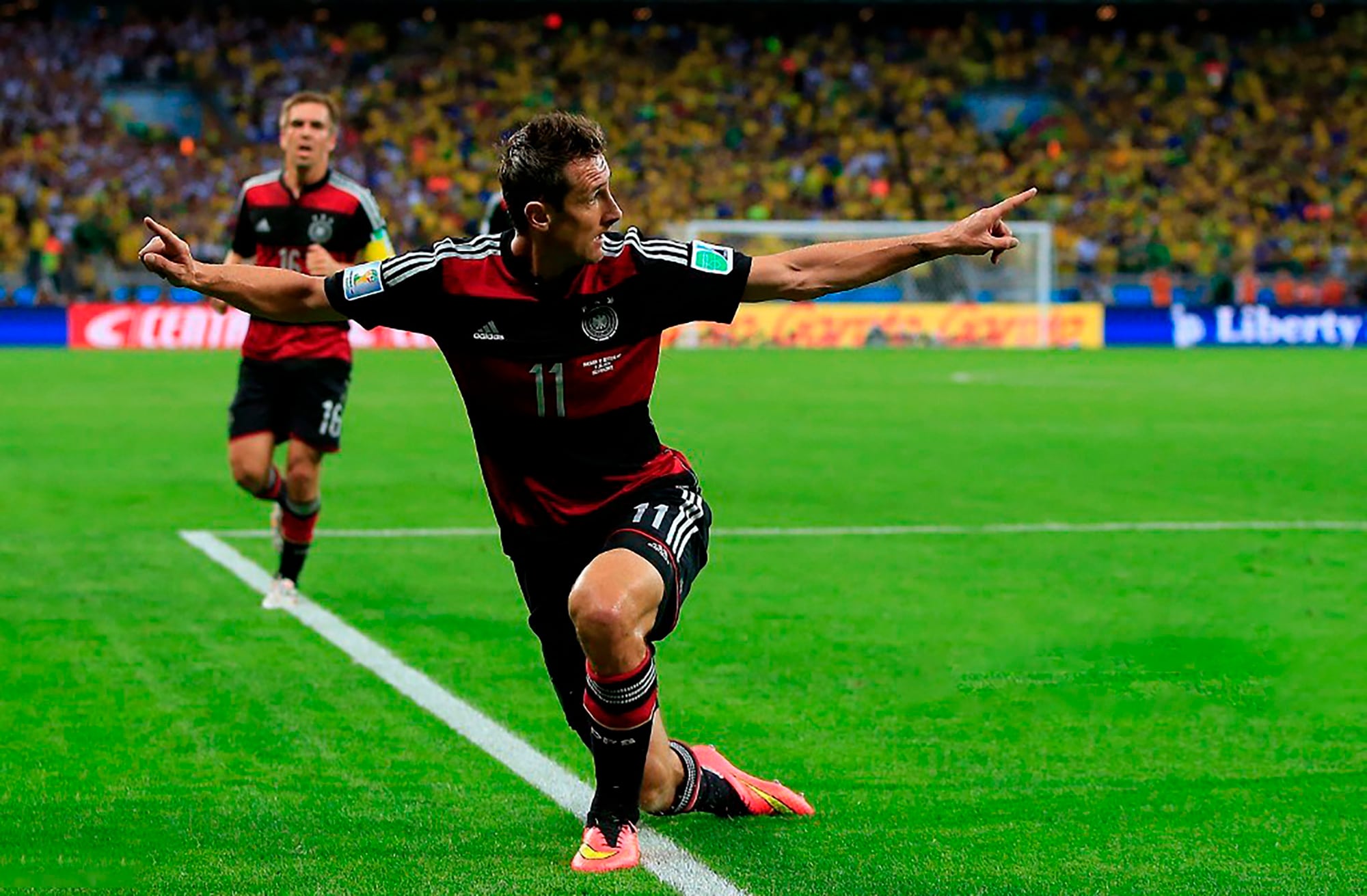 Miroslav Klose fue el máximo goleador de la historia de los Mundiales durante 12 años