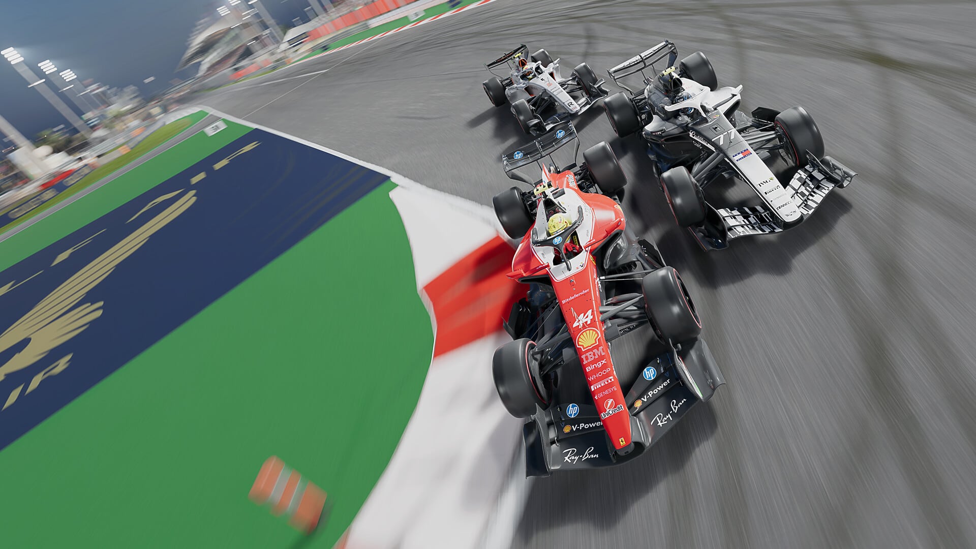 Una captura del F1 25 con la actualización 2026 Season Pack instalada