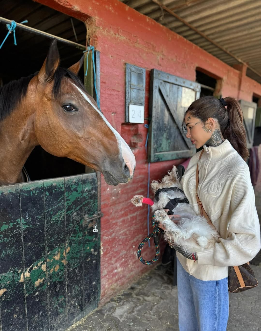 Cande Tinelli es una apasionada de los caballos (Foto: @candelariatinelli)