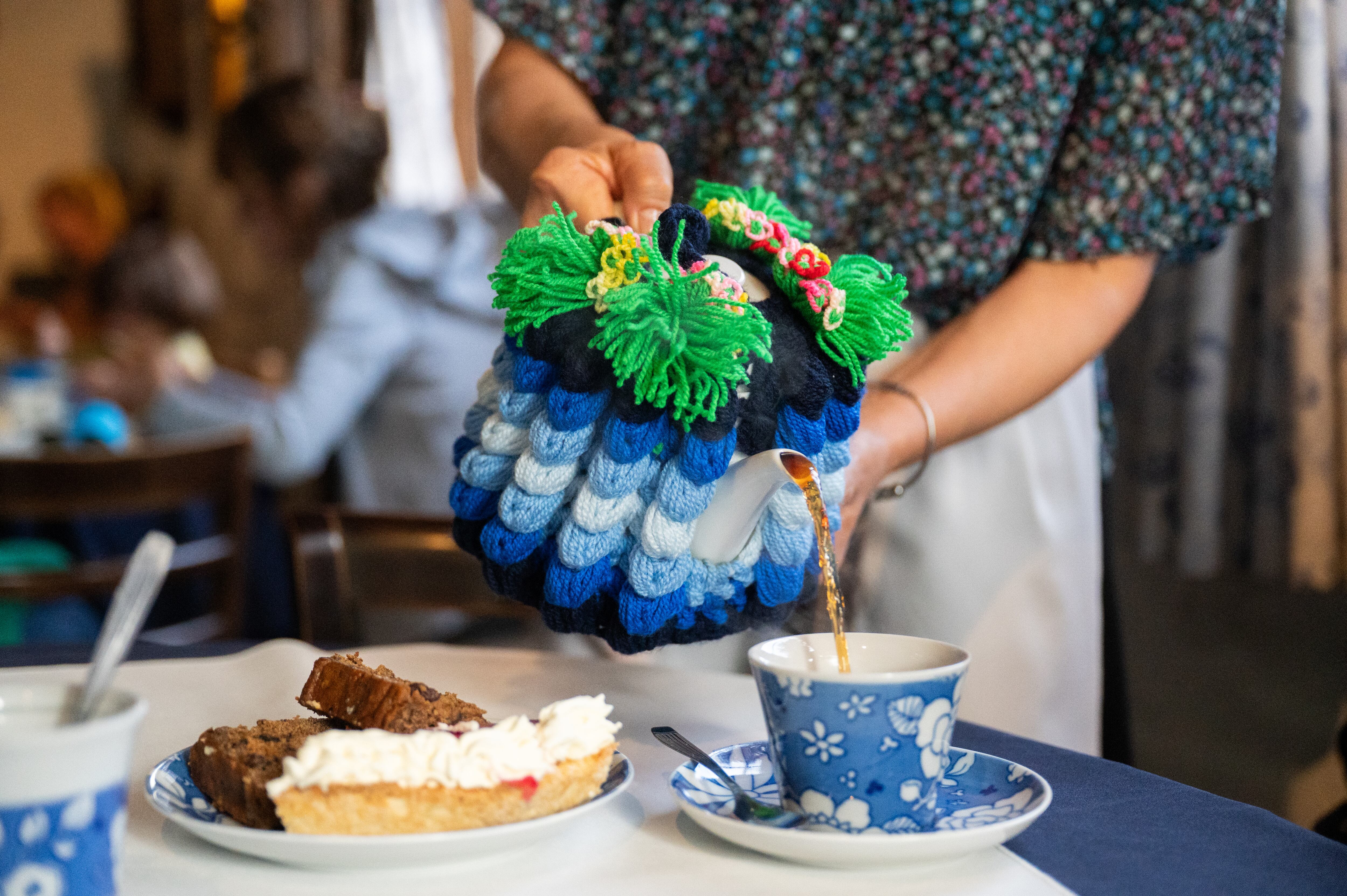 Muy buen té en Ty Gwyn