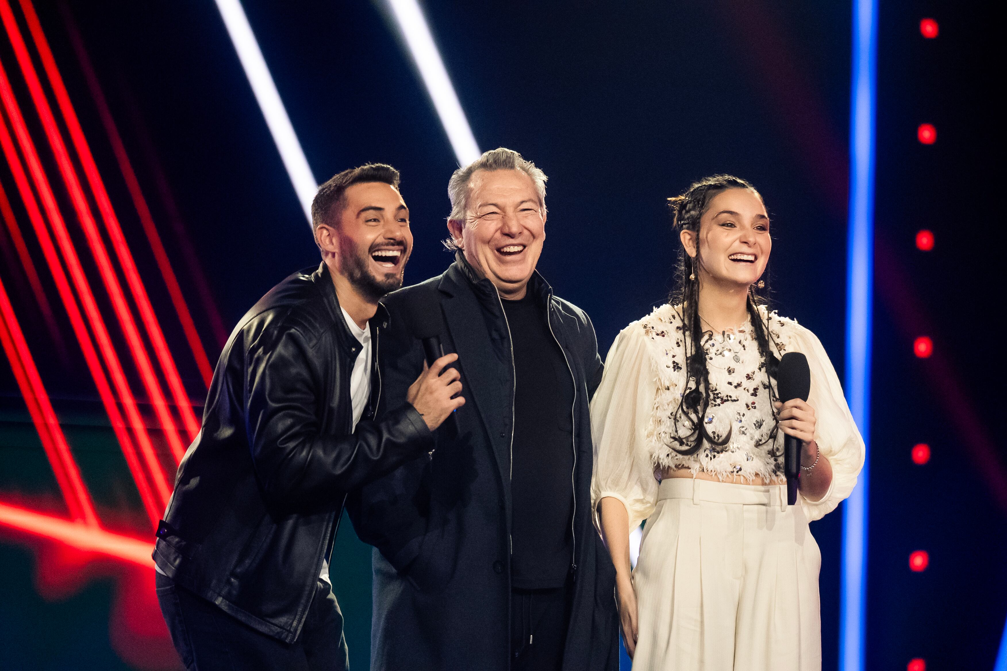 El campeón del mundo acompañó a su hija durante su presentación en La Voz y subió al escenario