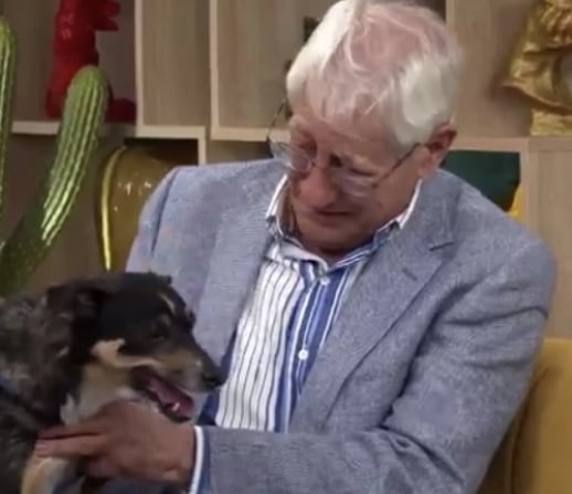 El dolor de César por no poder cuidar a su perro