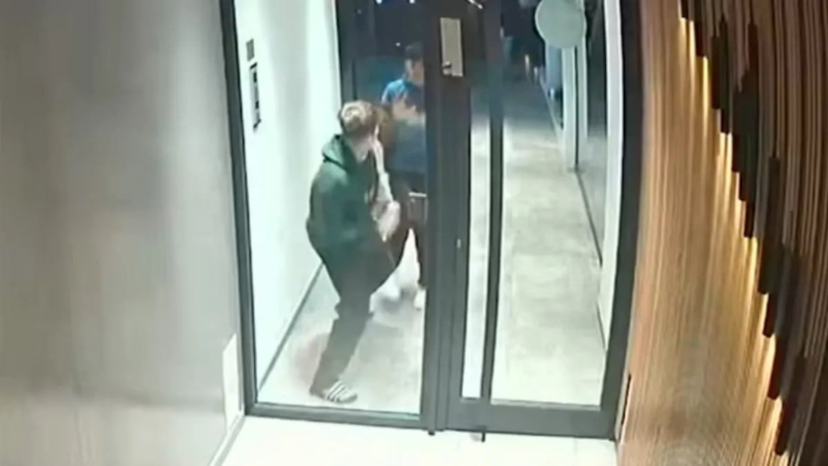 Un joven evitó que le robaran en la puerta de su edificio golpeando a los ladrones