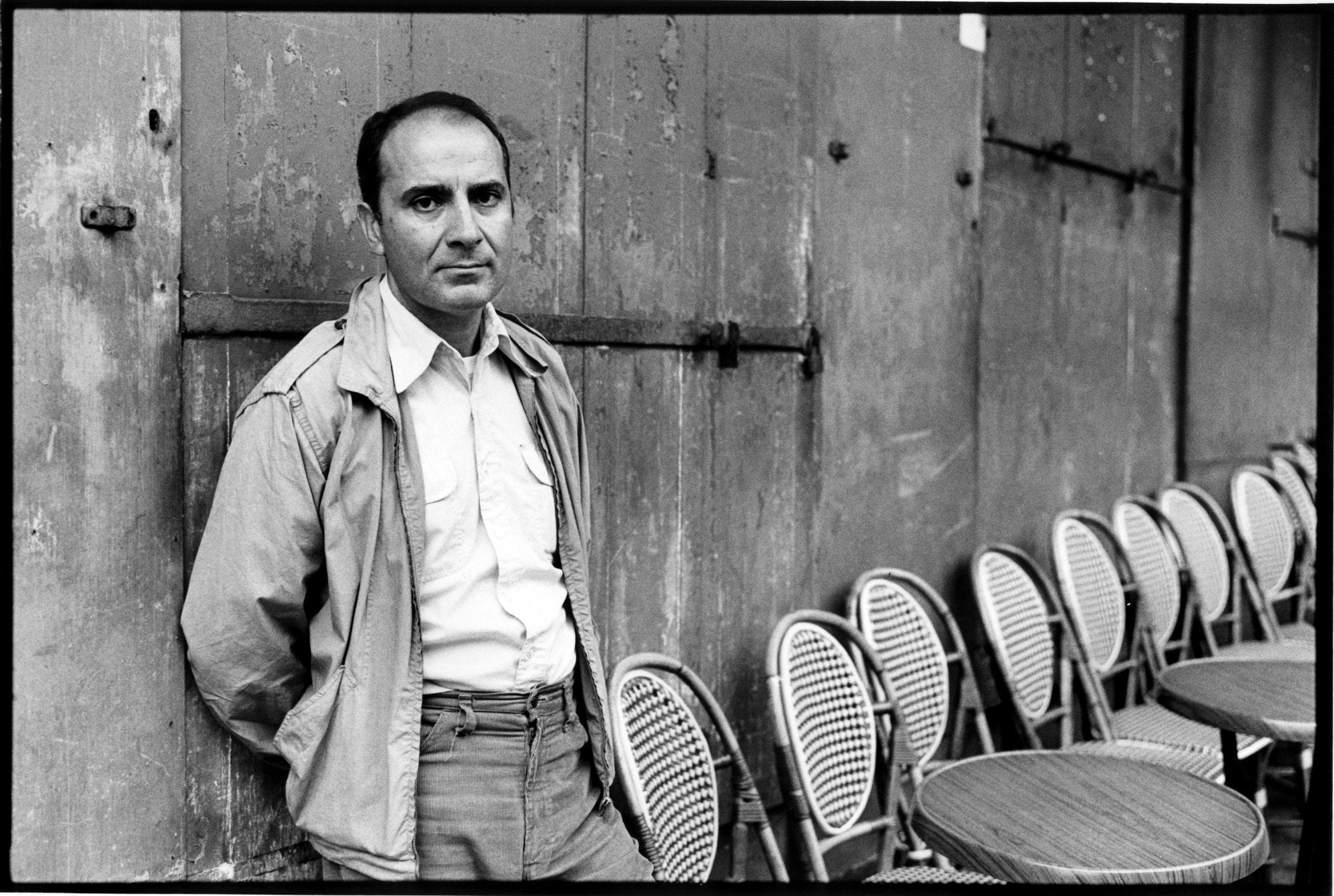 PARIS, FRANCE - JUNE 8. Argentinian writer Manuel Puig poses during a portrait session on June 8, 1981in Paris, France. (Photo by Ulf Andersen/Getty Images)